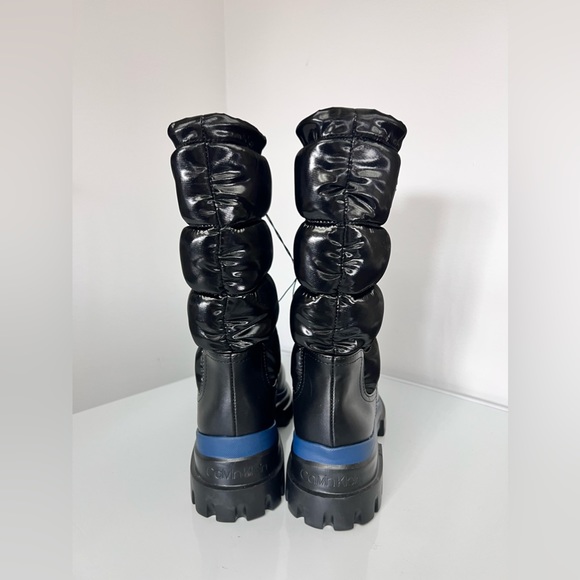 Calvin Klein Womens Laeton Puffer Cold Weather Snow Winter Boots Shoes Size 8 - Picture 7 of 8